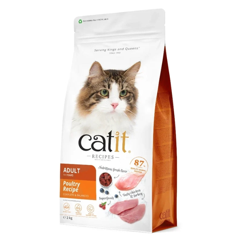 CATIT PIENSO GATOS RECETA DE AVES 2 KG
