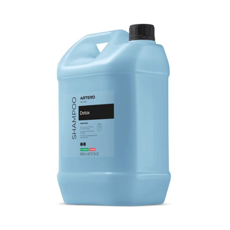 CHAMPU DETOX PERROS Y GATOS ARTERO CARBON ACTIVO 5 LITROS