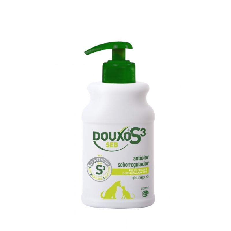 CHAMPU DOUXO S3 SEB PARA PERROS Y GATOS 200ML