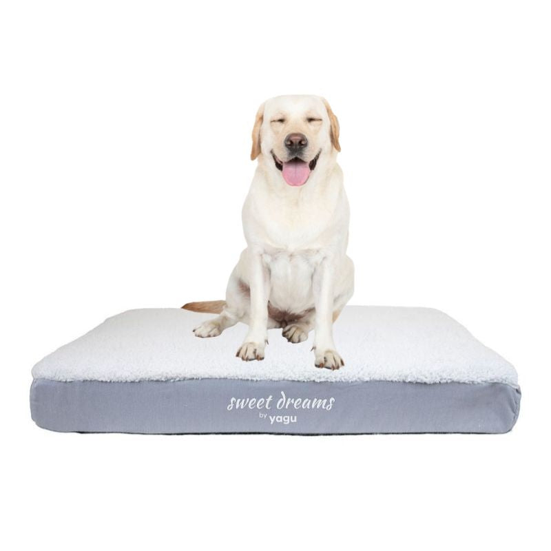COLCHON VISCOELASTICO PERRO GRANDE YAGU GRIS