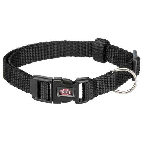 COLLAR PERROS NYLON NEGRO TRIXIE