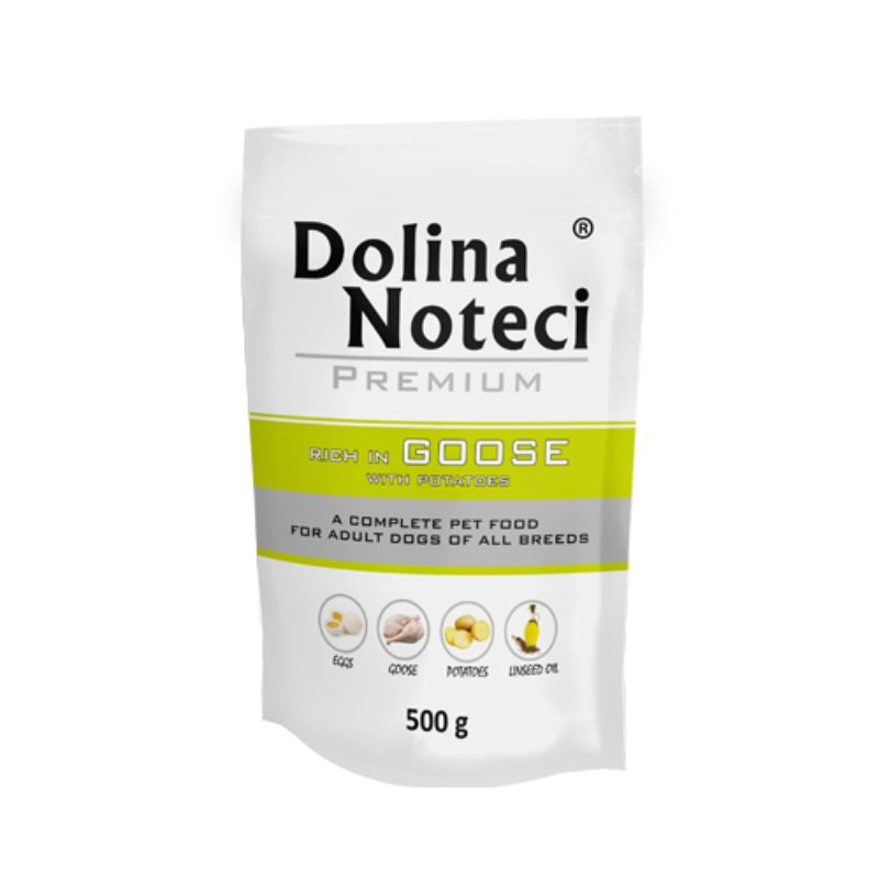 COMIDA HUMEDA PERROS DOLINA NOTECI PREMIUM GANSO 12 X 500 G