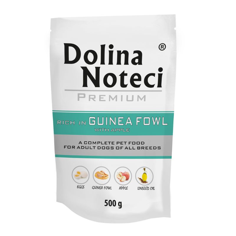 COMIDA HUMEDA PERROS DOLINA NOTECI PREMIUM PINTADA CON MANZANA 12 X 500 G