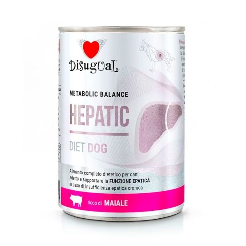 COMIDA HUMEDA PERROS HEPATIC CERDO DISUGUAL 6 X 400 G