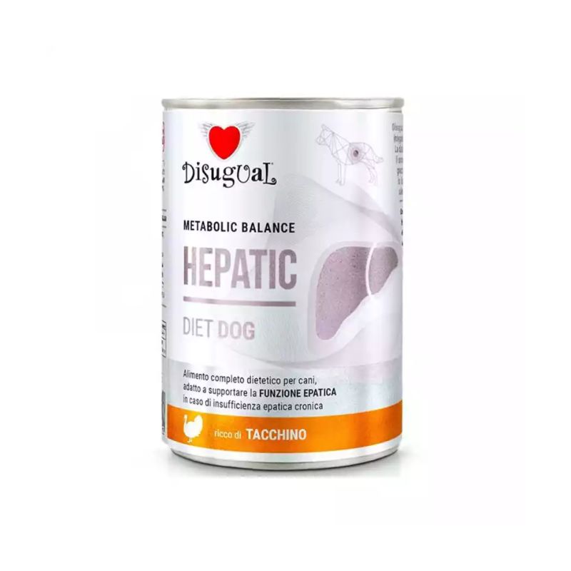 COMIDA HUMEDA PERROS HEPATIC PAVO DISUGUAL 6 X 400 G