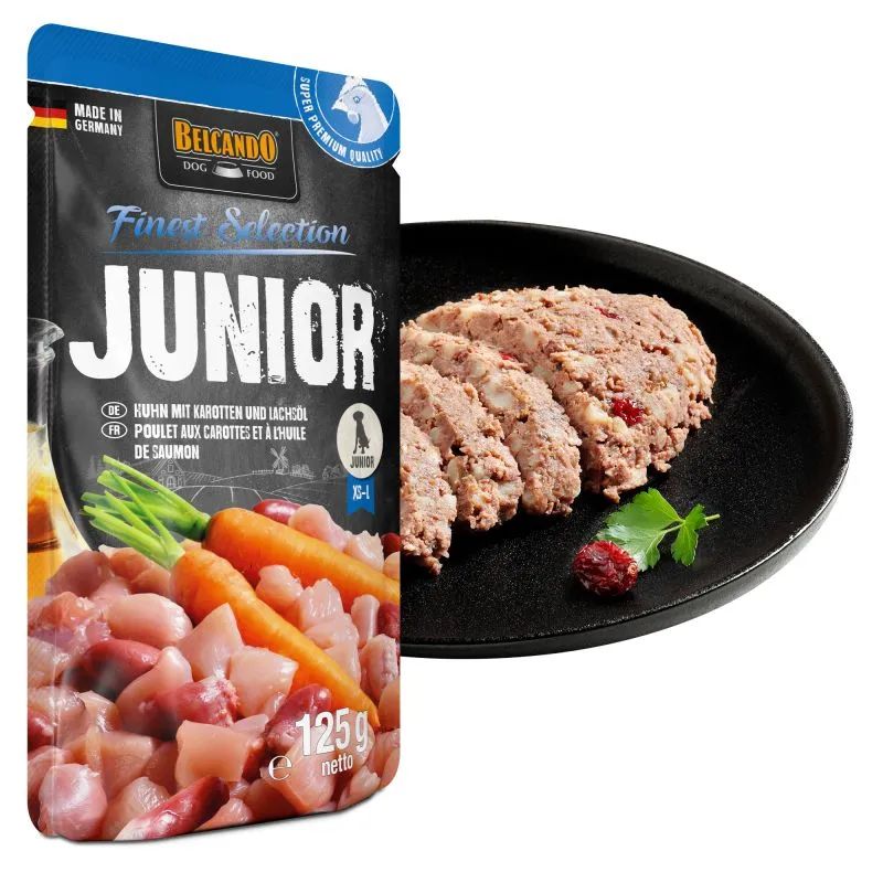 COMIDA HUMEDA PERRO BELCANDO FINEST SELECTION JUNIOR 12 X 125 G