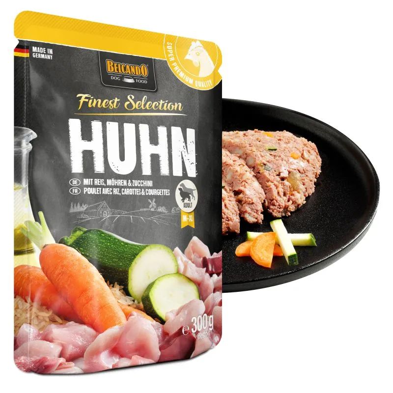 COMIDA HUMEDA PERRO BELCANDO FINEST SELECTION POLLO 12 X 125 G