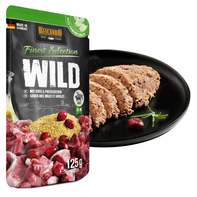 COMIDA HUMEDA PERRO BELCANDO FINEST SELECTION VENADO 12 X 125 G
