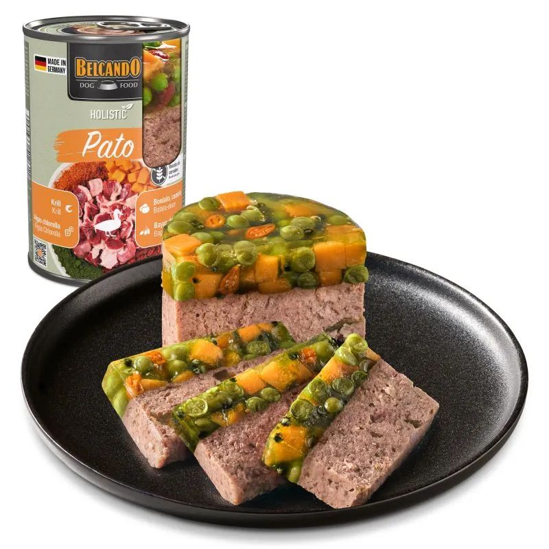 COMIDA HUMEDA PERRO BELCANDO HOLISTIC PATO 6 X 400 G