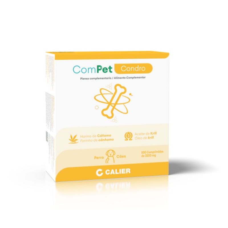 Compet Calier COMPRAR COMPET CONDROPROTECTOR PERROS CALIER 500 COMPRIMIDOS ...
