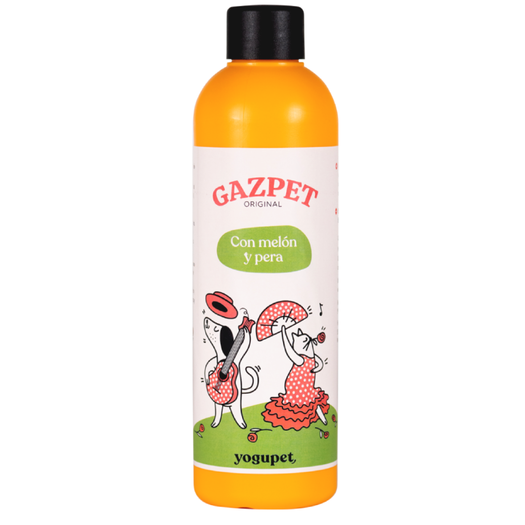 GAZPACHO PARA PERROS Y GATOS GAZPET YOGUPET MELON Y PERA 6 x 250 G