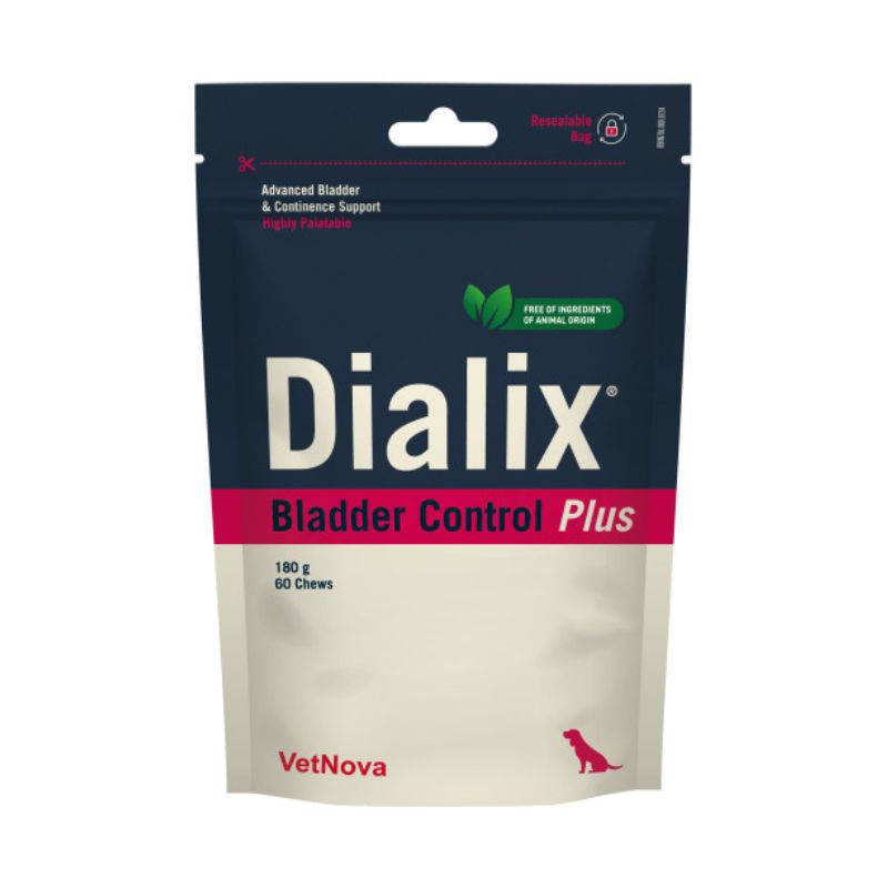 DIALIX BLADDER CONTROL PLUS VEGGIE 60 CHEWS