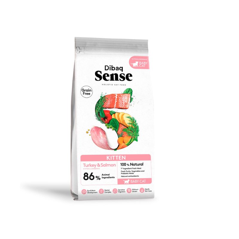 DIBAQ SENSE GRAIN FREE GATITOS 6 KG