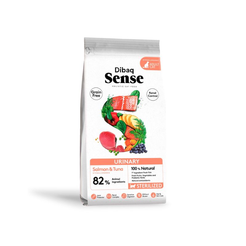DIBAQ SENSE GRAIN FREE GATOS URINARY 6 KG