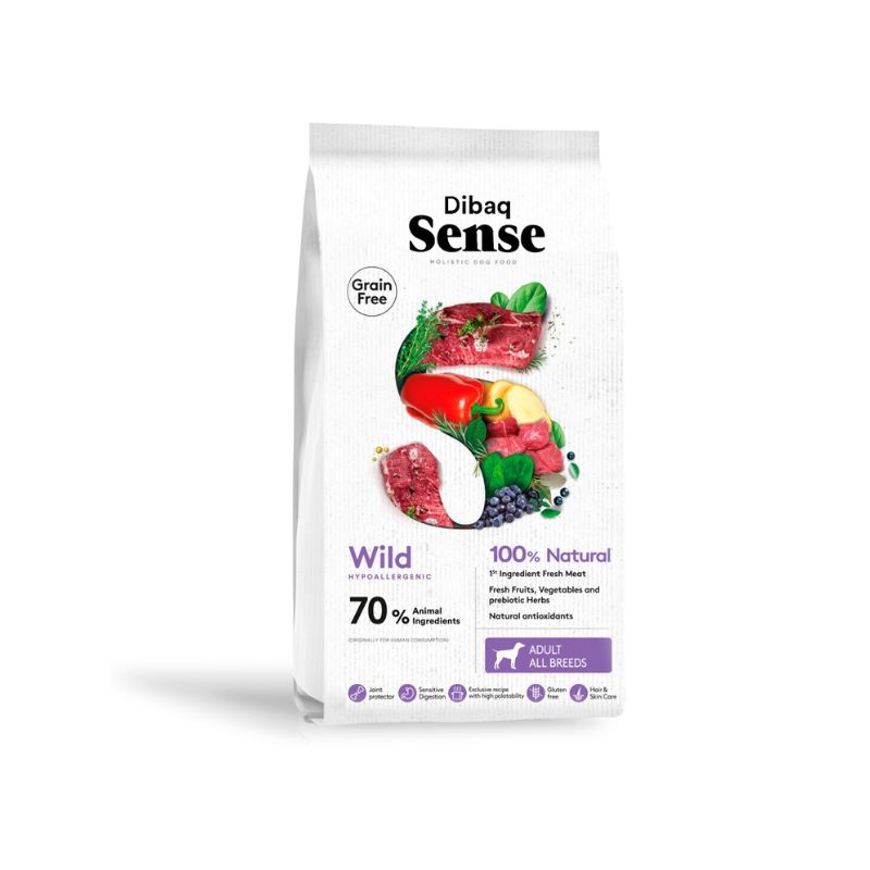 DIBAQ SENSE GRAIN FREE JABALI Y CIERVO PERRO 10 KG