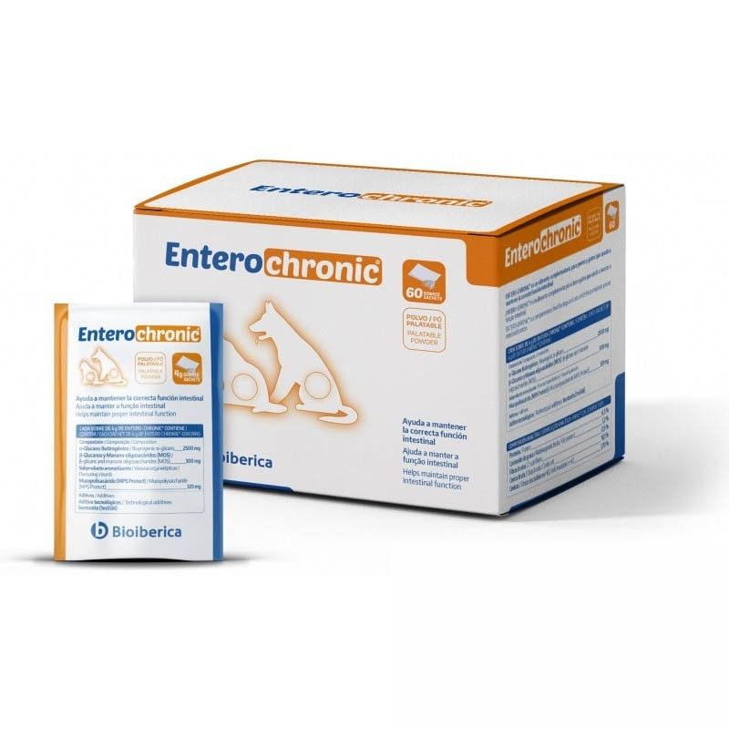 ENTERO CHRONIC 60 SOBRES PERROS Y GATOS