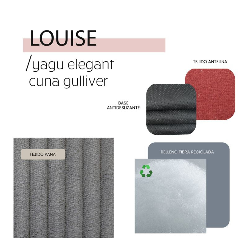 CAMA PERROS GULLIVER LOUISE YAGU