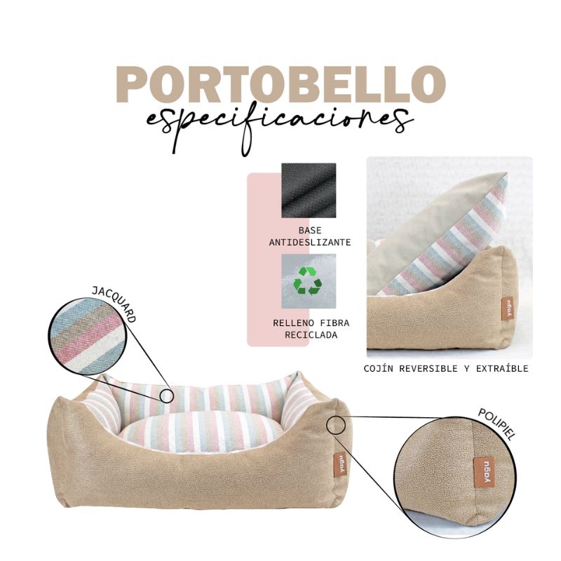 CAMA PERROS GULLIVER PORTOBELLO YAGU