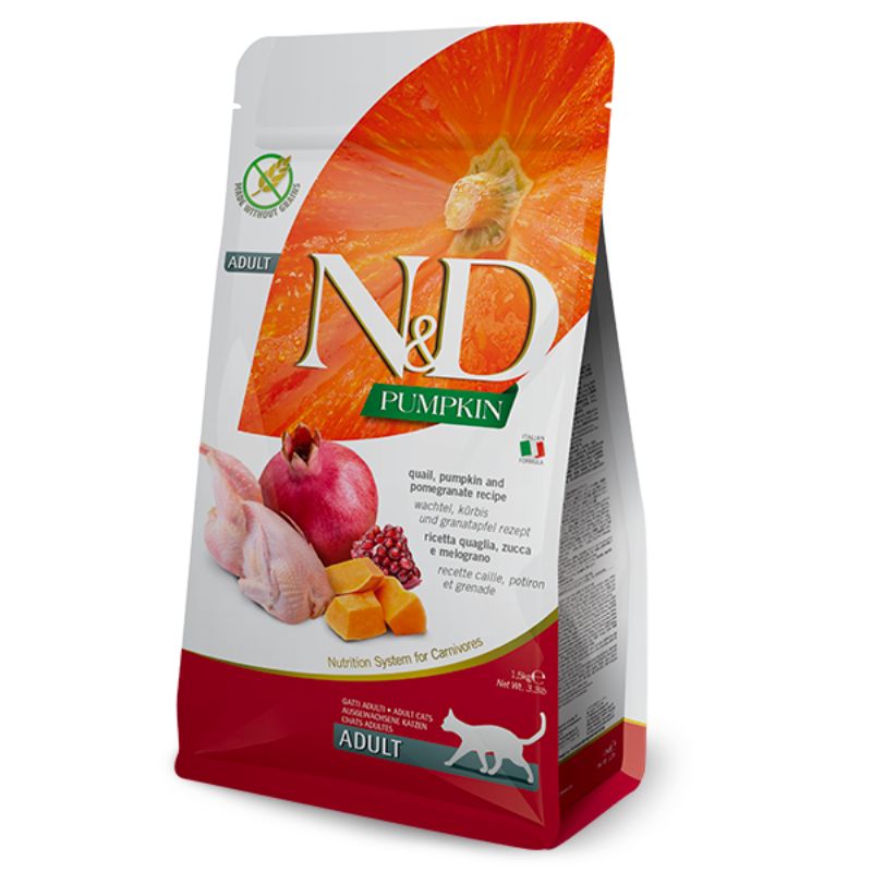 FARMINA ND GATO PUMPKIN CODORNIZ 5 KG