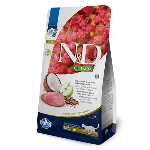 FARMINA ND GATO QUINOA SENIOR 1,5 KG