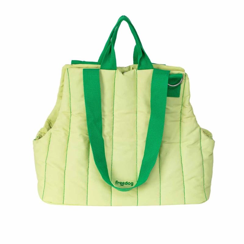 FREEDOG BOLSO BLOOMING SATCHEL VERDE 44 X 35 X 22 CM