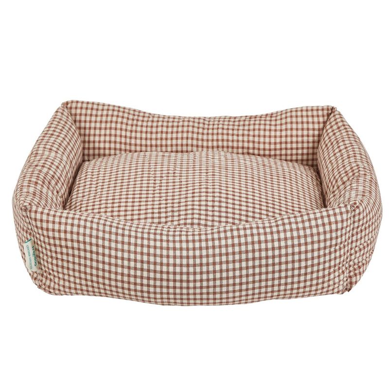 FREEDOG CAMA PERROS COTTAGE ROJO VINO