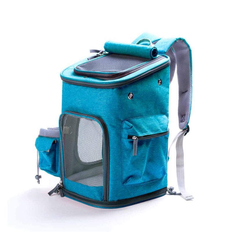 FREEDOG MOCHILA K2 TURQUESA PERROS Y GATOS PEQUEÑOS