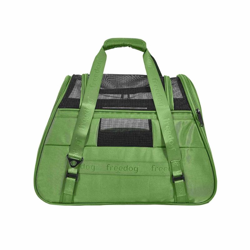 FREEDOG TRANSPORTIN PARA PERROS Y GATOS DENVER VERDE 50.5 X 23.5 X 35 CM