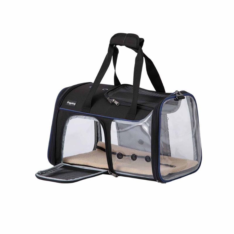 FREEDOG TRANSPORTIN TRANSPARENTE JFK PERROS 49 X 29 X 29 CM