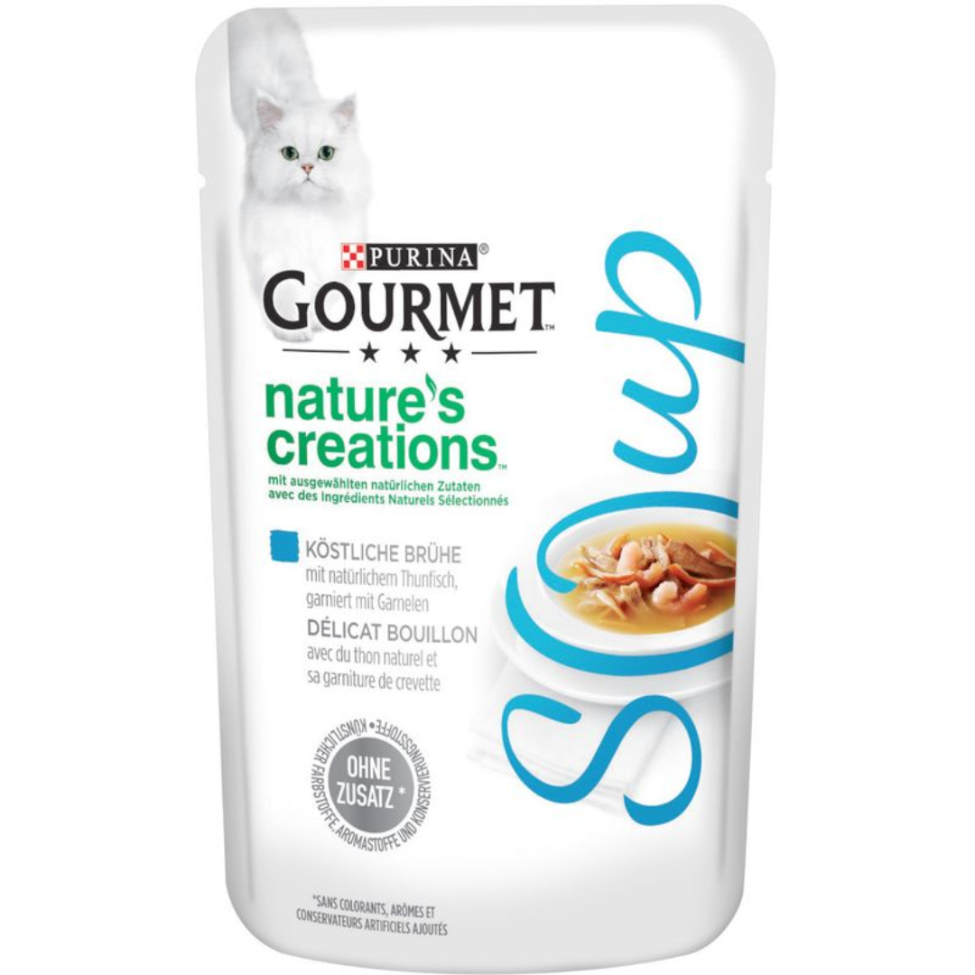 GOURMET GOLD SOUPS ATUN Y GAMBA 32X40 G