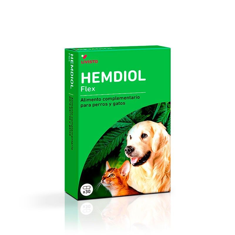 HEMDIOL FLEX PARA PERROS Y GATOS 30 COMPRIMIDOS