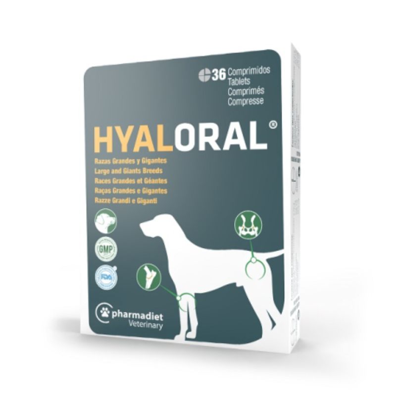 HYALORAL CLASIC PERRO RAZA GRANDE 36 COMPRIMIDOS