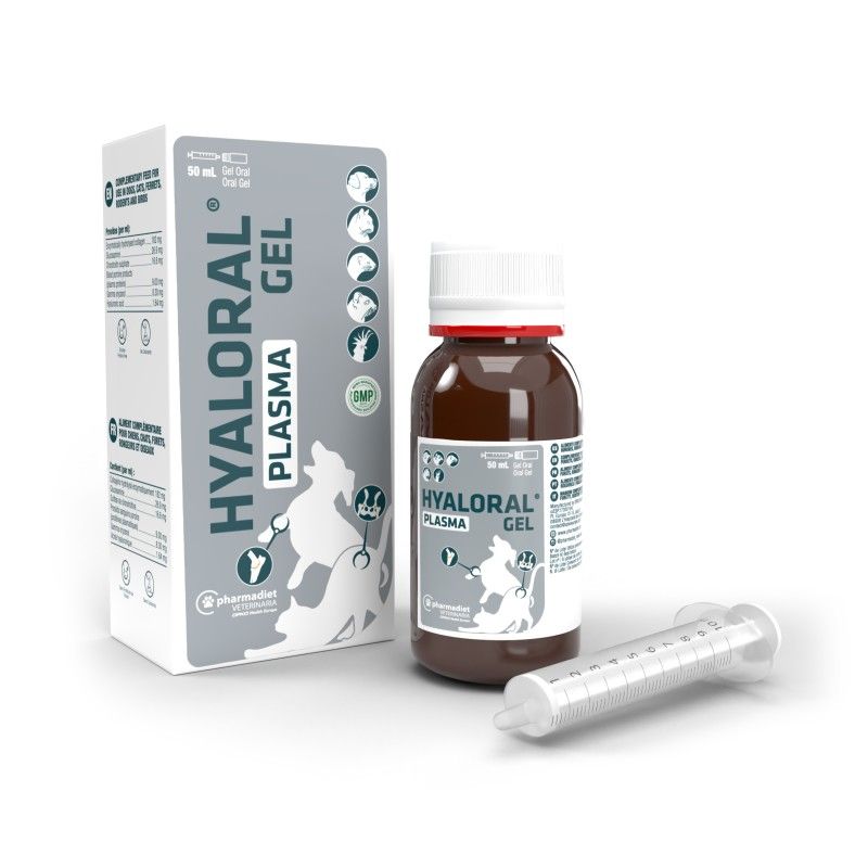 HYALORAL PLASMA GEL PARA PERROS Y GATOS 50 ML