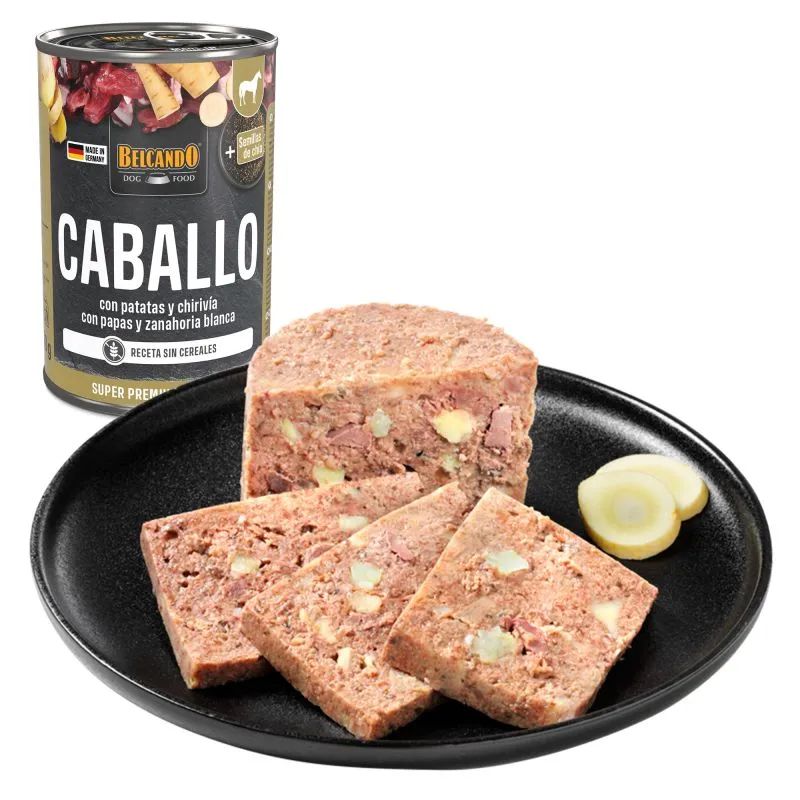 COMIDA HUMEDA PERRO BELCANDO PREMIUM CABALLO 6 X 800 G