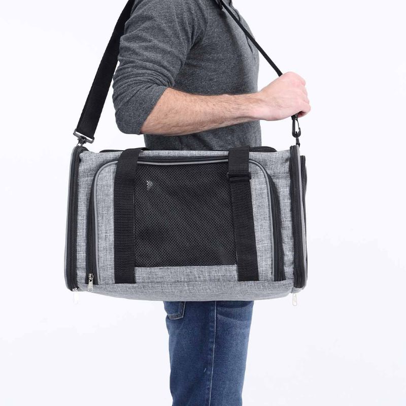 FREEDOG TRANSPORTIN ORLY GRIS PERROS 45 X 28 X 28 CM