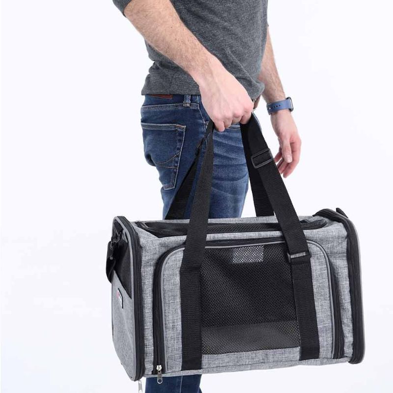 FREEDOG TRANSPORTIN ORLY GRIS PERROS 45 X 28 X 28 CM