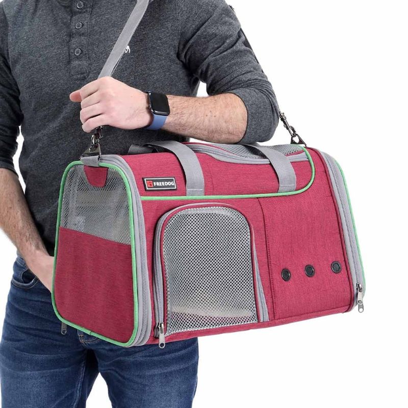 FREEDOG TRANSPORTIN PERROS ASPEN GRANATE