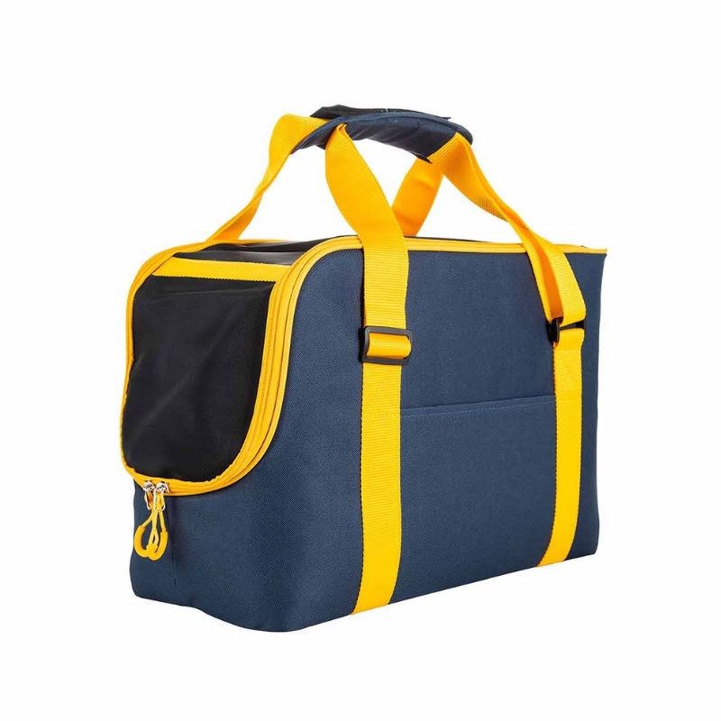 FREEDOG TRANSPORTIN PERROS TOTE TRAVELTAILS MOSTAZA 45 X 21 X 30 CM