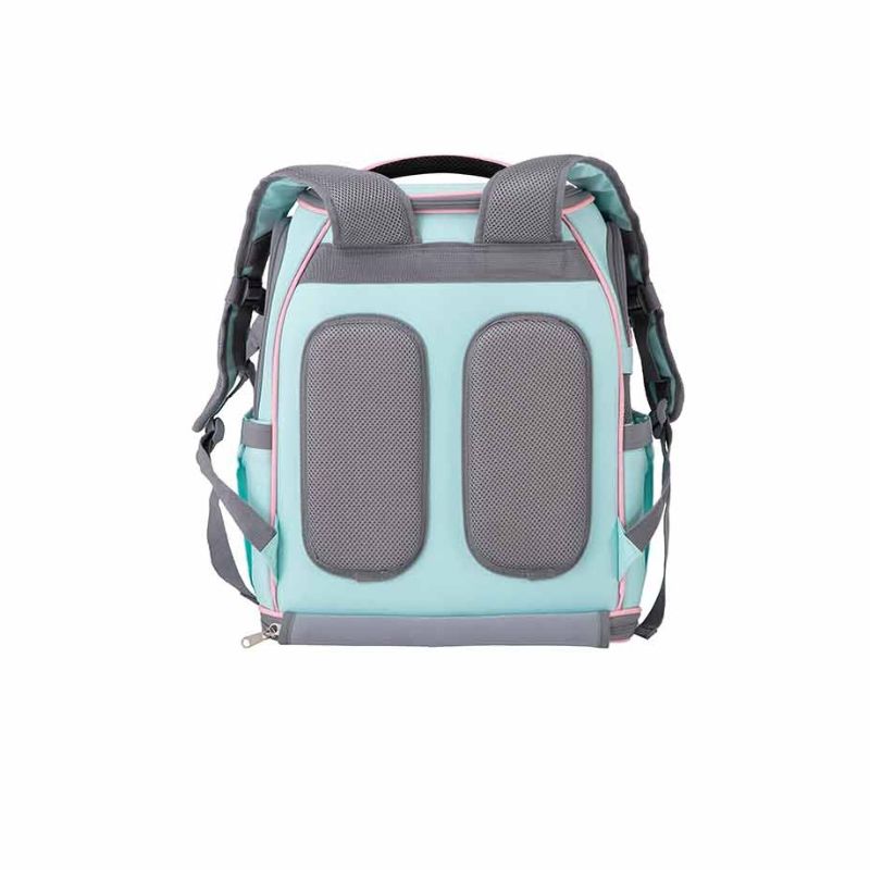 FREEDOG MOCHILA FUJI CON COMPARTIMENTO ROSA Y AZUL 42 X 39 X 26CM
