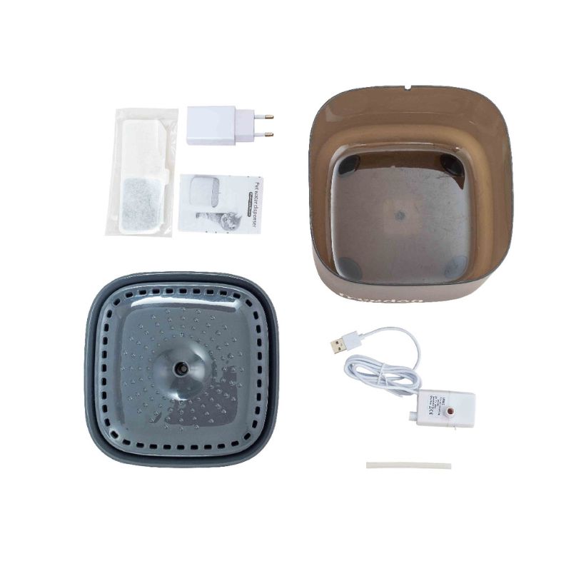 FREEDOG FUENTE AUTOMATICA FREEFLOW PARA PERROS Y GATOS NEGRO 3L