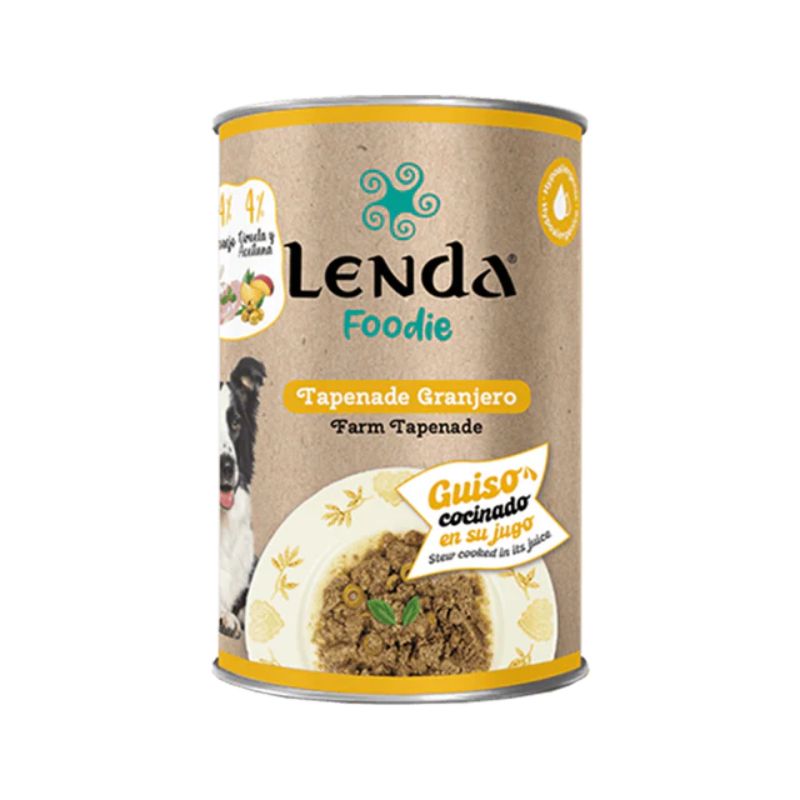 LENDA FOODIE PERRO TAPENADE GRANJERO 12 X 400 G
