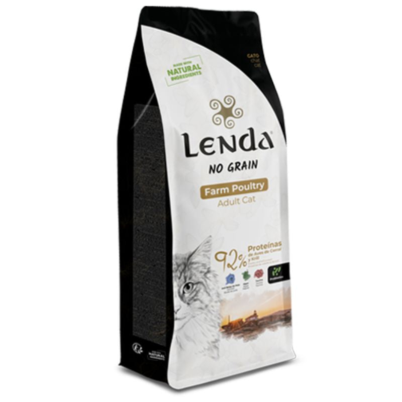 LENDA GATOS ADULTOS AVES DE CORRAL NO GRAIN