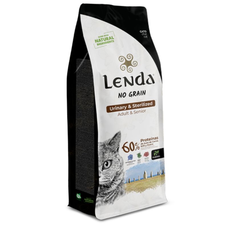 LENDA GATOS SENIOR URINARY Y ESTERILIZADOS NO GRAIN