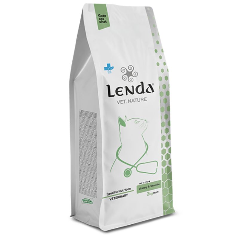 LENDA GATOS VET URINARY Y ESTRUVITA 2 KG