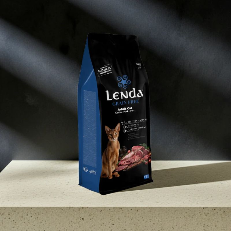 LENDA GRAIN FREE GATOS ADULTOS CERDO MONOPROTEICO 2 KG