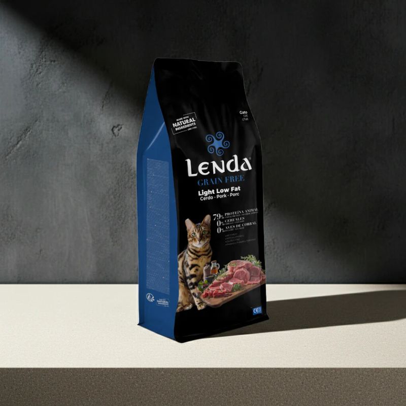 LENDA GRAIN FREE GATOS LOW FATO CERDO Y CONEJO 2 KG