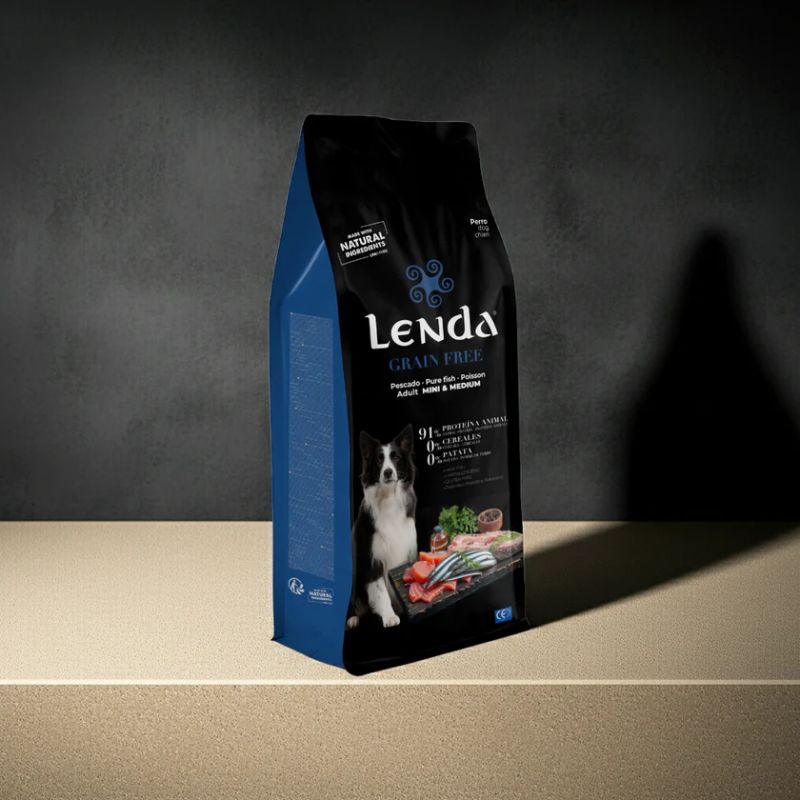 LENDA GRAIN FREE PERROS ADULTOS MINI MEDIUM PESCADO 10 KG