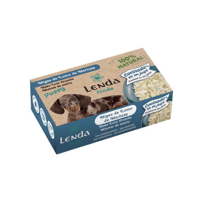 LENDA MIGAS DE LOMO DE MERLUZA CACHORROS 25 X 120 G