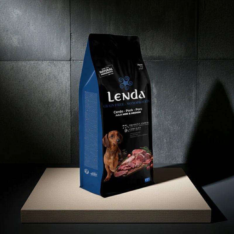 LENDA GRAIN FREE PERROS ADULTOS MINI MEDIUM CERDO MONOPROTEICO 2 KG