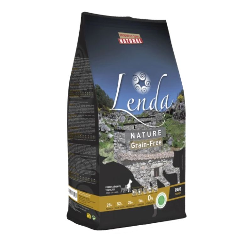 LENDA PERROS PAVO GRAIN FREE